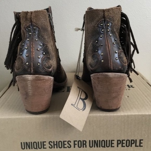 NEW Liberty Black Lana Napa Cobre fringe bootie (7) - Picture 9 of 14